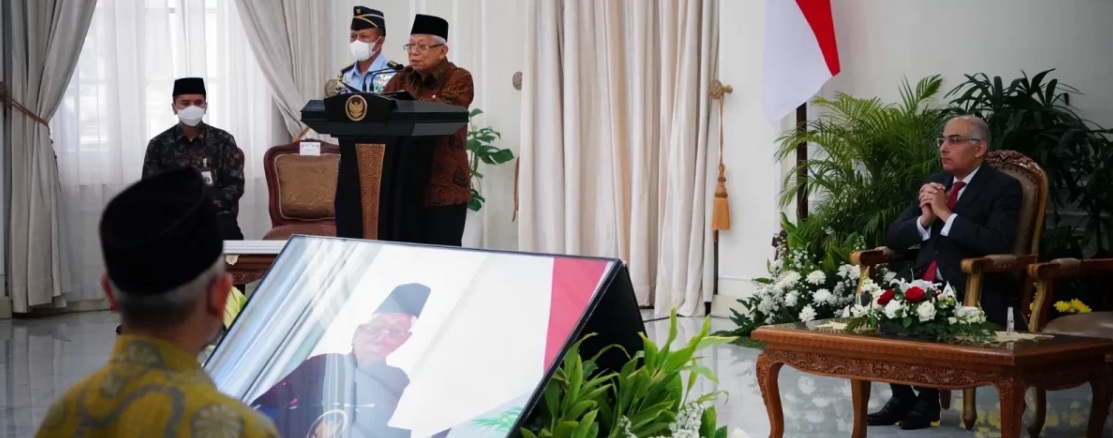 副总统希望印尼和埃及之间的合作为世界伊斯兰教做出贡献